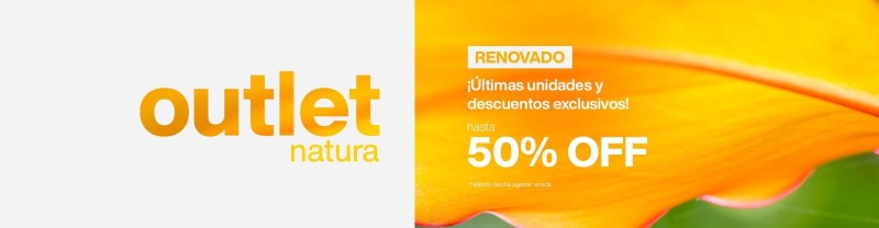 OUTLET NATURA PERU articulos cosmeticos productos con descuentos rebaja catalogo comprar online